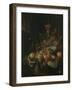 Still Life with Fruit and a Cup on Cocks Legs-Abraham Mignon-Framed Art Print