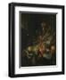Still Life with Fruit and a Cup on Cocks Legs-Abraham Mignon-Framed Art Print