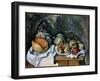 Still Life with Fruit and a Ginger Pot, C.1895-Paul Cézanne-Framed Giclee Print
