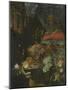 Still Life with Fruit and a Goldfinch-Abraham Mignon-Mounted Art Print