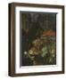 Still Life with Fruit and a Goldfinch-Abraham Mignon-Framed Art Print