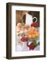 Still Life with Fruit and Berries on Table in the Open Air-Eising Studio - Food Photo and Video-Framed Photographic Print