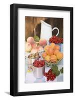 Still Life with Fruit and Berries on Table in the Open Air-Eising Studio - Food Photo and Video-Framed Photographic Print