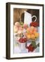 Still Life with Fruit and Berries on Table in the Open Air-Eising Studio - Food Photo and Video-Framed Photographic Print