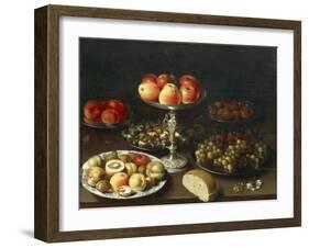 Still Life with Fruit and Bread-Osias Beert-Framed Giclee Print