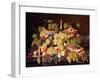 Still Life with Fruit and Champagne-Severin Roesen-Framed Giclee Print