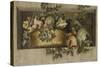 Still Life with Fruit and Flower Garlands-Jacob van Campen-Stretched Canvas