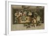 Still Life with Fruit and Flower Garlands-Jacob van Campen-Framed Art Print