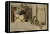 Still Life with Fruit and Flower Garlands-Jacob van Campen-Framed Stretched Canvas