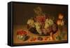 Still Life with Fruit and Flowers by Isaac Soreau-Isaac Soreau-Framed Stretched Canvas