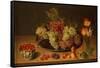 Still Life with Fruit and Flowers by Isaac Soreau-Isaac Soreau-Framed Stretched Canvas