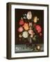 Still Life with Fruit and Flowers-Ambrosius The Elder Bosschaert-Framed Giclee Print