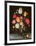 Still Life with Fruit and Flowers-Ambrosius The Elder Bosschaert-Framed Giclee Print