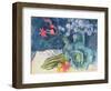 Still Life with Fruit and Flowers-Claire Spencer-Framed Giclee Print