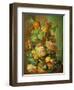 Still Life with Fruit and Flowers-Jan van Os-Framed Giclee Print