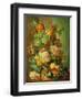 Still Life with Fruit and Flowers-Jan van Os-Framed Giclee Print