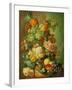 Still Life with Fruit and Flowers-Jan van Os-Framed Giclee Print