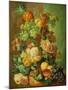 Still Life with Fruit and Flowers-Jan van Os-Mounted Giclee Print