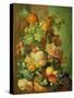 Still Life with Fruit and Flowers-Jan van Os-Stretched Canvas