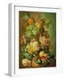 Still Life with Fruit and Flowers-Jan van Os-Framed Giclee Print