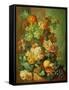 Still Life with Fruit and Flowers-Jan van Os-Framed Stretched Canvas