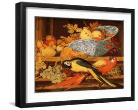 Still Life with Fruit and Macaws, 1622-Balthasar van der Ast-Framed Giclee Print