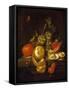 Still Life with Fruit and Oysters, Mid-1650s-Cornelis de Heem-Framed Stretched Canvas