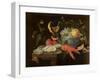 Still Life with Fruit and Shell Fish, 1653-Jan Van, The Elder Kessel-Framed Giclee Print