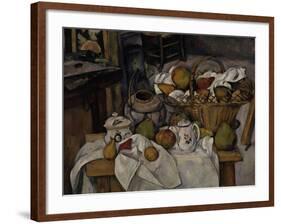 Still-Life with Fruit Basket, c.1888-Paul Cézanne-Framed Giclee Print