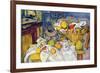 Still Life with Fruit Basket-Paul Cézanne-Framed Premium Giclee Print