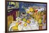 Still Life with Fruit Basket-Paul C?zanne-Framed Art Print