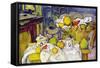 Still Life with Fruit Basket-Paul Cézanne-Framed Stretched Canvas
