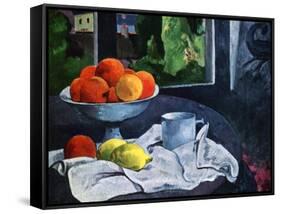 Still Life with Fruit, Brittany, 19th Century-Paul Gauguin-Framed Stretched Canvas