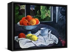 Still Life with Fruit, Brittany, 19th Century-Paul Gauguin-Framed Stretched Canvas