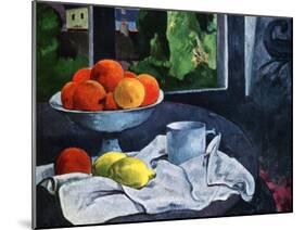 Still Life with Fruit, Brittany, 19th Century-Paul Gauguin-Mounted Giclee Print