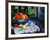 Still Life with Fruit, Brittany, 19th Century-Paul Gauguin-Framed Giclee Print