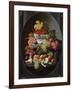 Still Life with Fruit, C.1850-70 (Oil on Canvas)-Severin Roesen-Framed Giclee Print