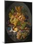 Still Life with Fruit, c.1855-1860-Severin Roesen-Mounted Giclee Print