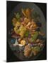 Still Life with Fruit, c.1855-1860-Severin Roesen-Mounted Giclee Print