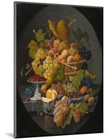 Still Life with Fruit, c.1855-1860-Severin Roesen-Mounted Premium Giclee Print