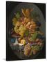 Still Life with Fruit, c.1855-1860-Severin Roesen-Stretched Canvas