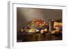 Still Life with Fruit, Cheese, Bread and a Goblet-Floris van Schooten-Framed Giclee Print