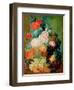 Still Life with Fruit, Flowers and Bird's Nest-Jan van Os-Framed Giclee Print