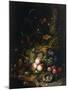 Still Life with Fruit, Flowers, Reptiles and Insects-Rachel Ruysch-Mounted Giclee Print