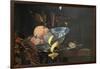 Still Life with Fruit, Glassware, and a Wan-Li Bowl, 1659-Willem Kaif-Framed Art Print