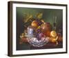 Still Life with Fruit I-Raymond Campbell-Framed Giclee Print