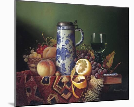 Still Life with Fruit II-Raymond Campbell-Mounted Giclee Print