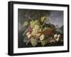 Still Life with Fruit in Landscape-Severin Roesen-Framed Giclee Print