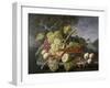 Still Life with Fruit in Landscape-Severin Roesen-Framed Giclee Print