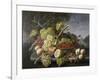 Still Life with Fruit in Landscape-Severin Roesen-Framed Giclee Print